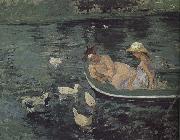 Mary Cassatt Summer times France oil painting reproduction